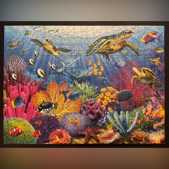 $3/20 Tropical Waters 500 Piece Jigsaw Puzzle by Ravensburger - Picture 6 of 6